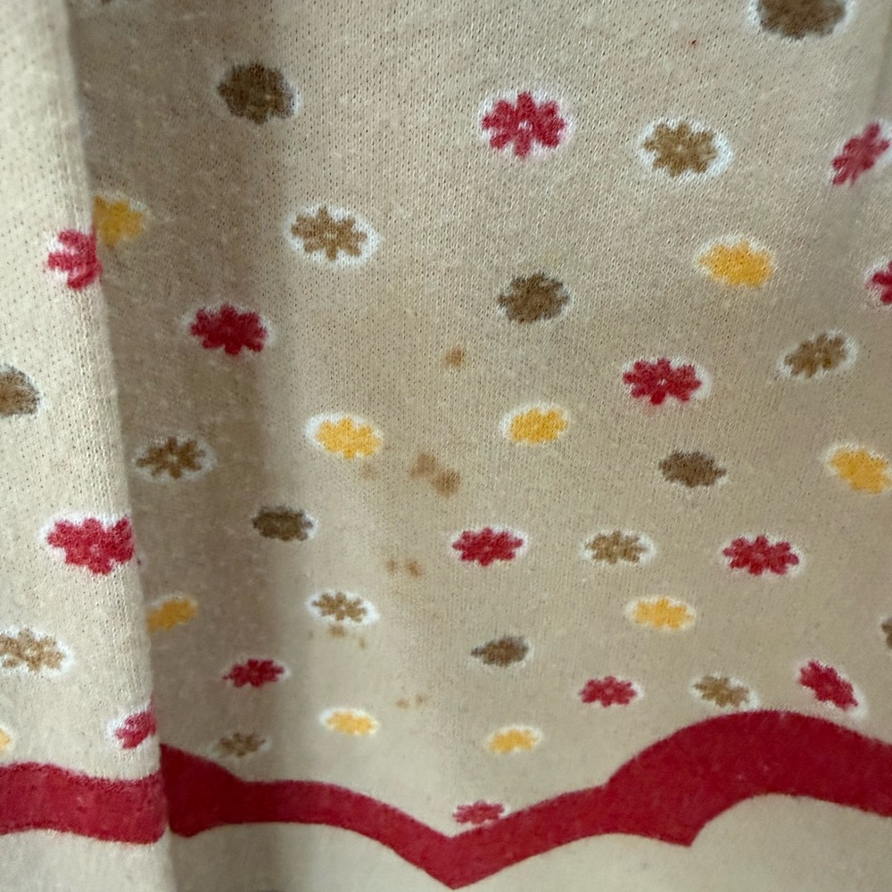 Patterned Beige Mini Dress - Picture 5 of 6
